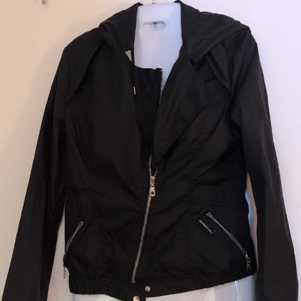 Elegant Black Members Only Jacket for Women